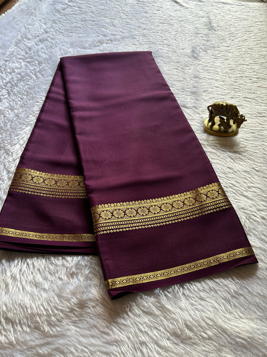 Daamini : Solid Deep Plum