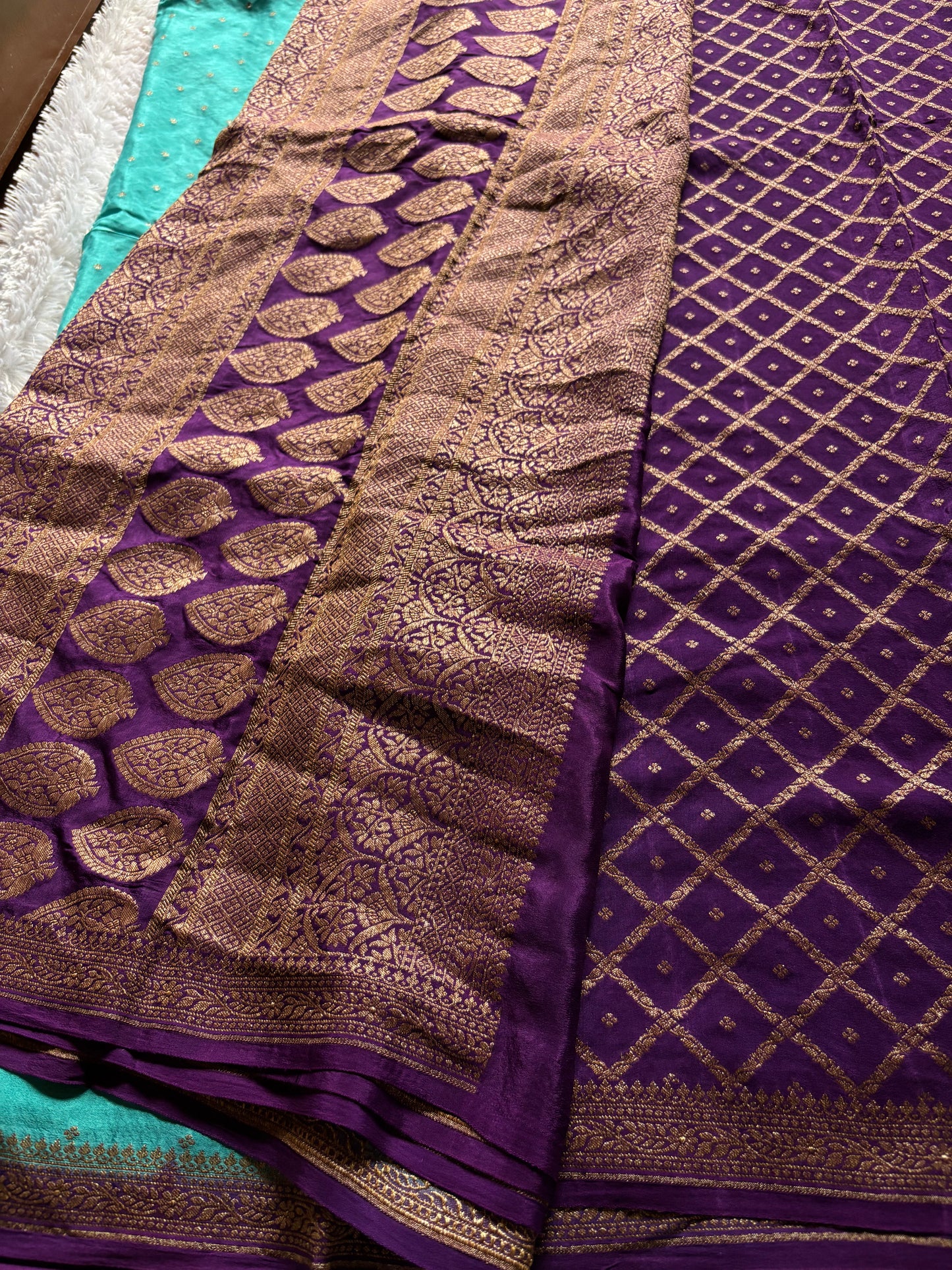 Deepali (2D) : Sea blue-purple