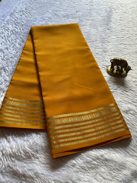 Soujanya : Solid Light orange