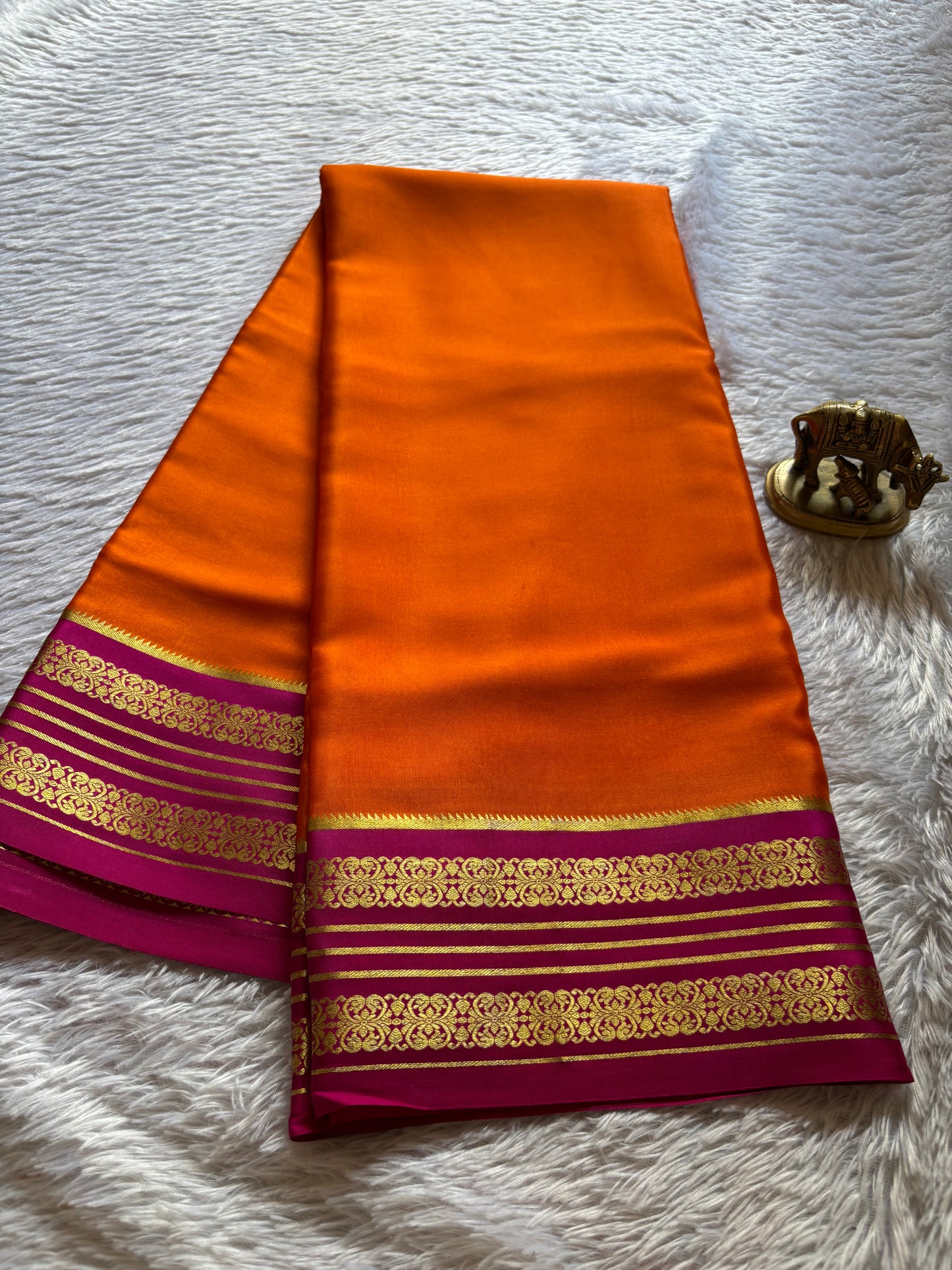 Kanchana (2D) : Orange-rani pink