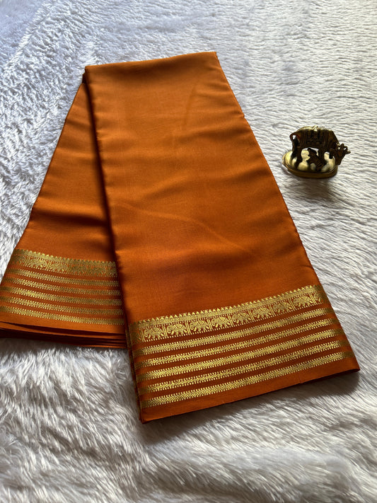 Soujanya : Solid Orange