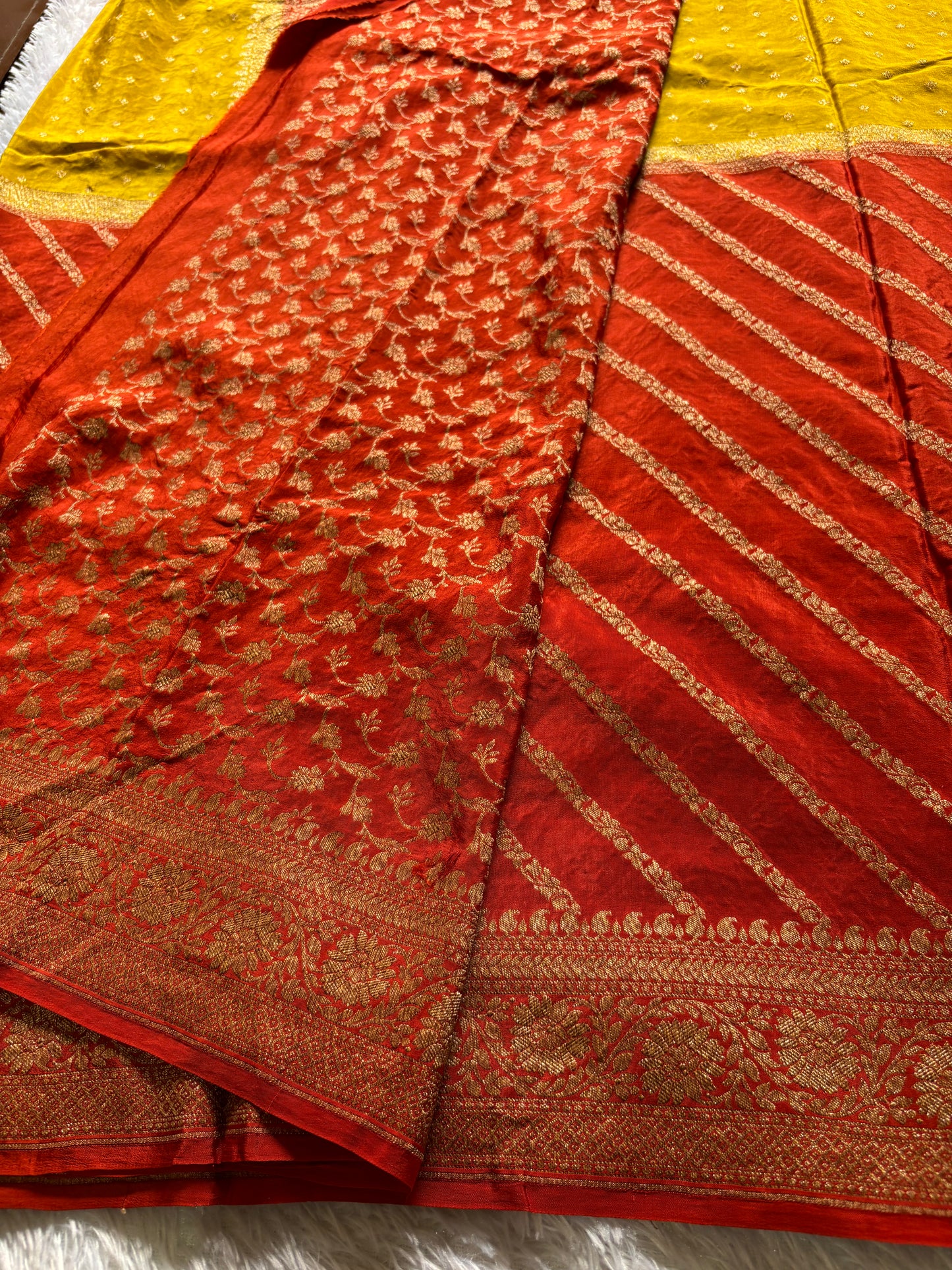 Naveena (2D) : Golden yellow-orange