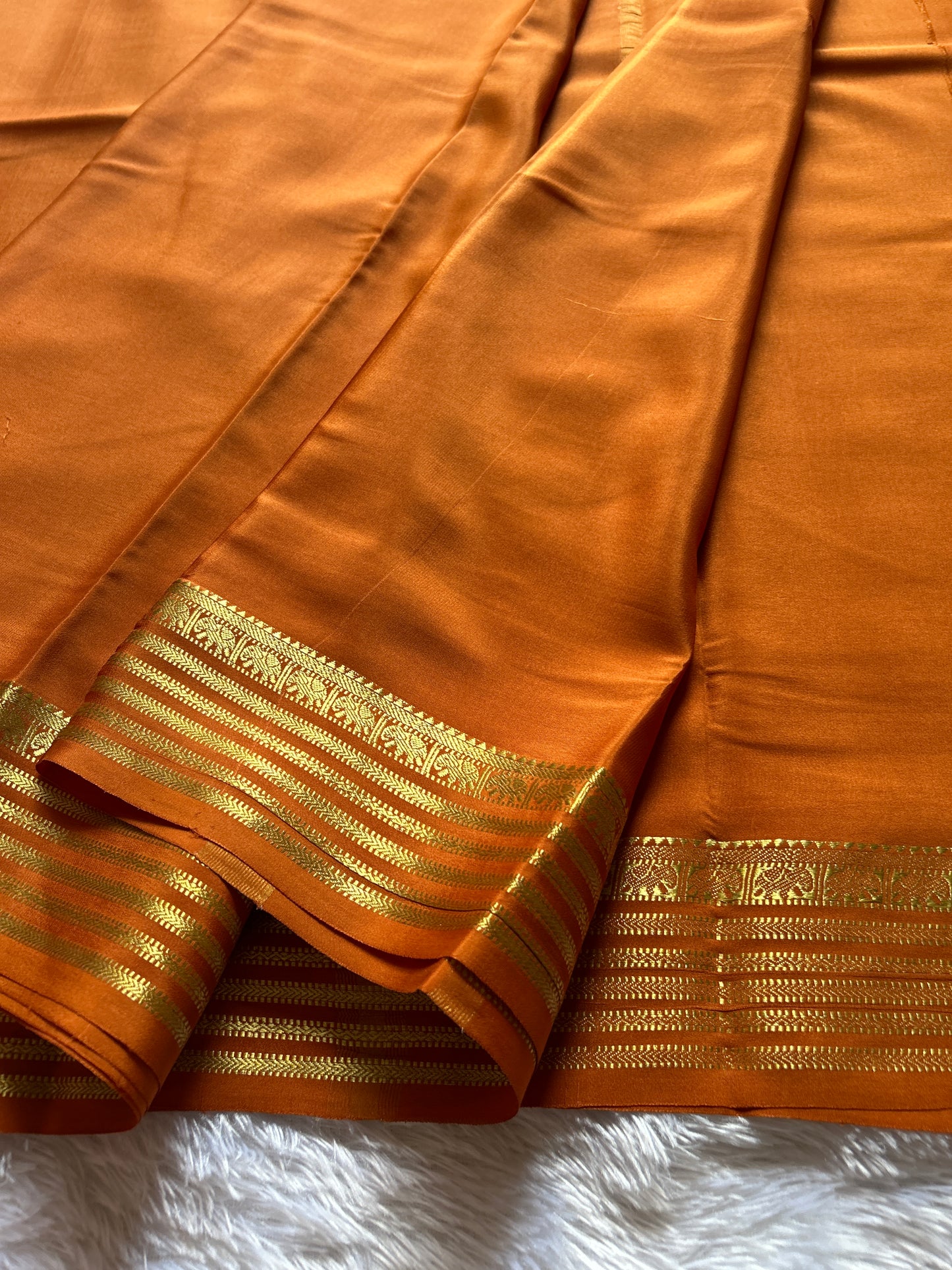 Soujanya : Solid Orange