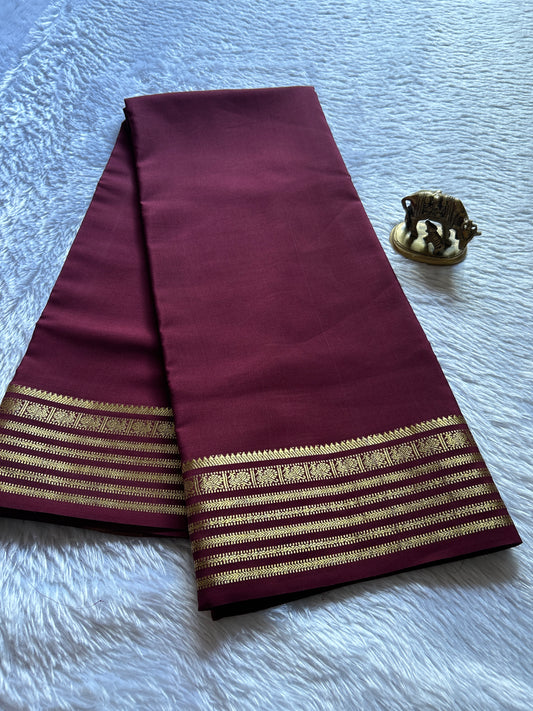 Soujanya : Solid Chocolate brown