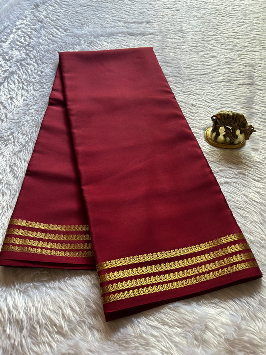 Aragini : Solid Maroon