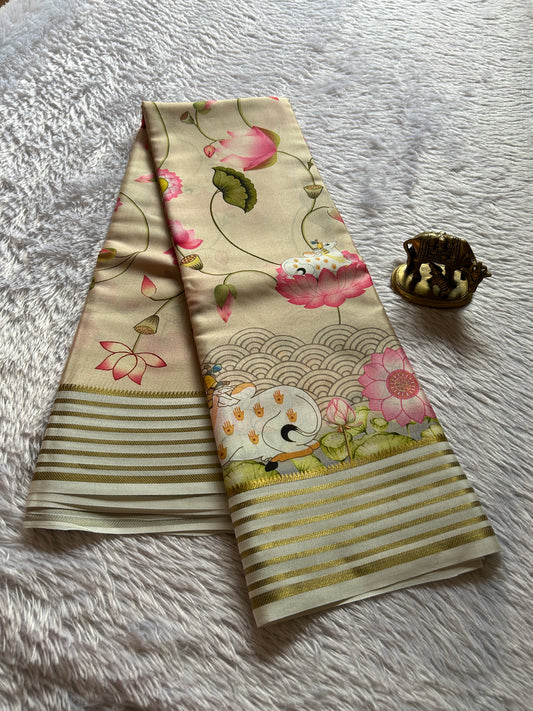 Kamala (2D) : Beige-off white