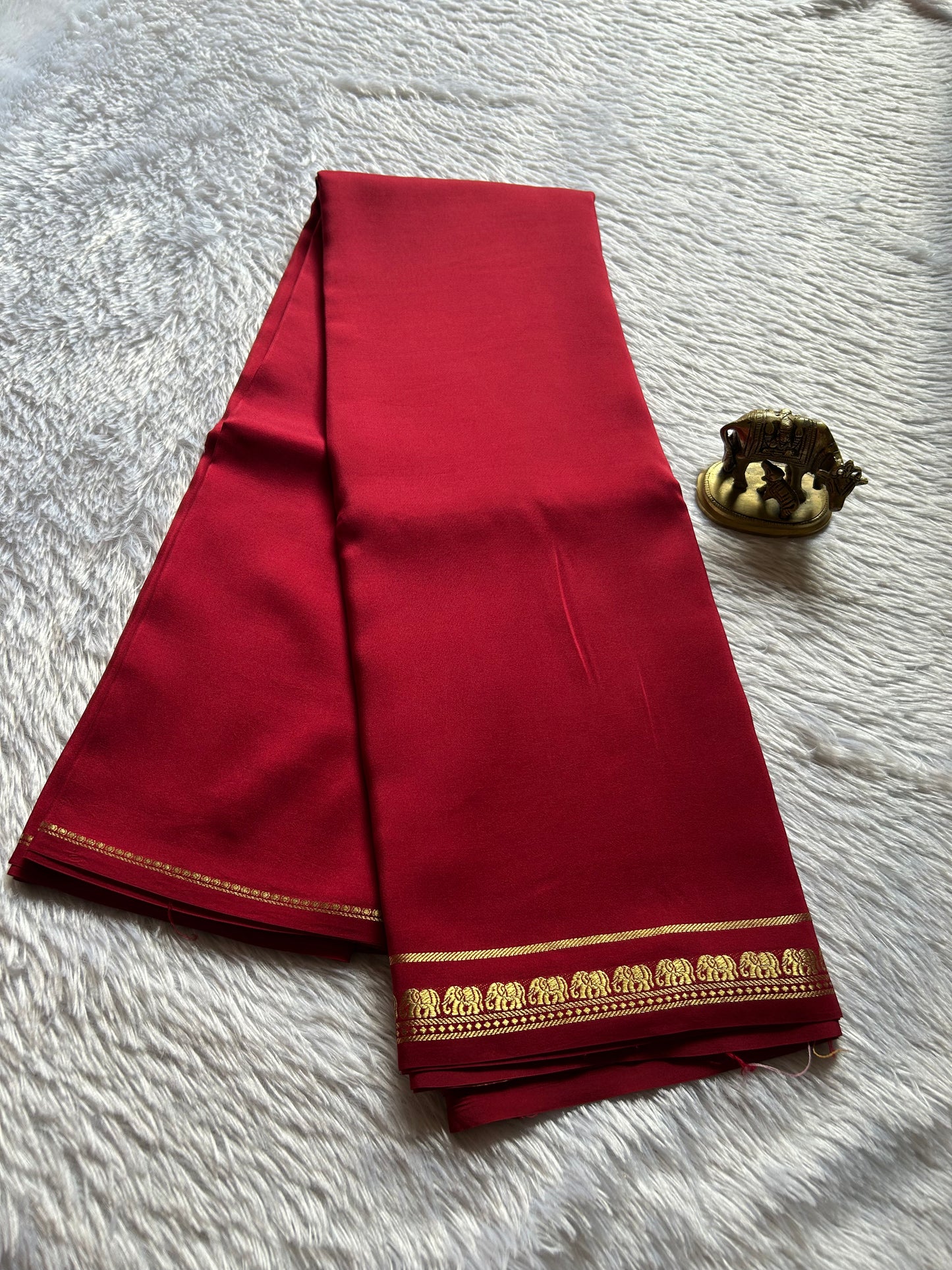 Gowri : Solid Maroon