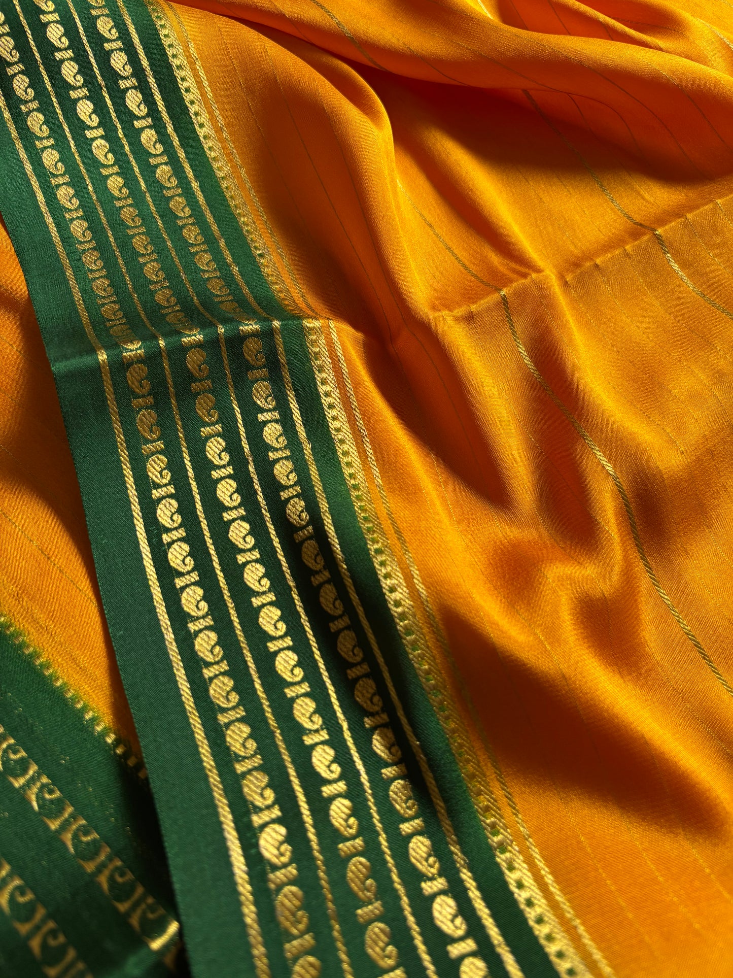 Meghana (2D) : Golden yellow-green