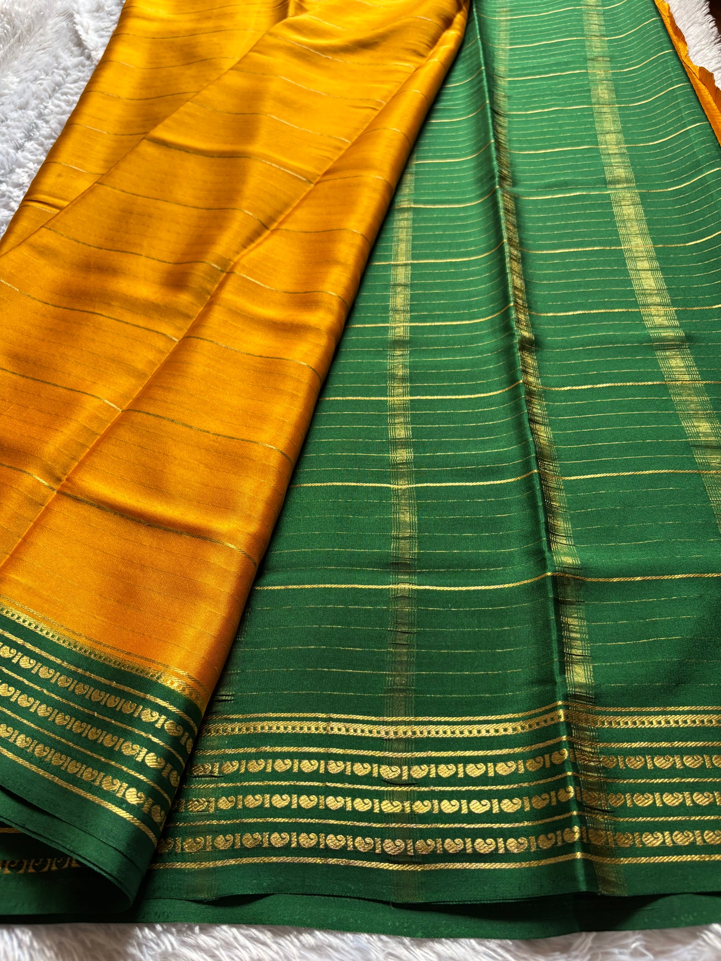 Meghana (2D) : Golden yellow-green