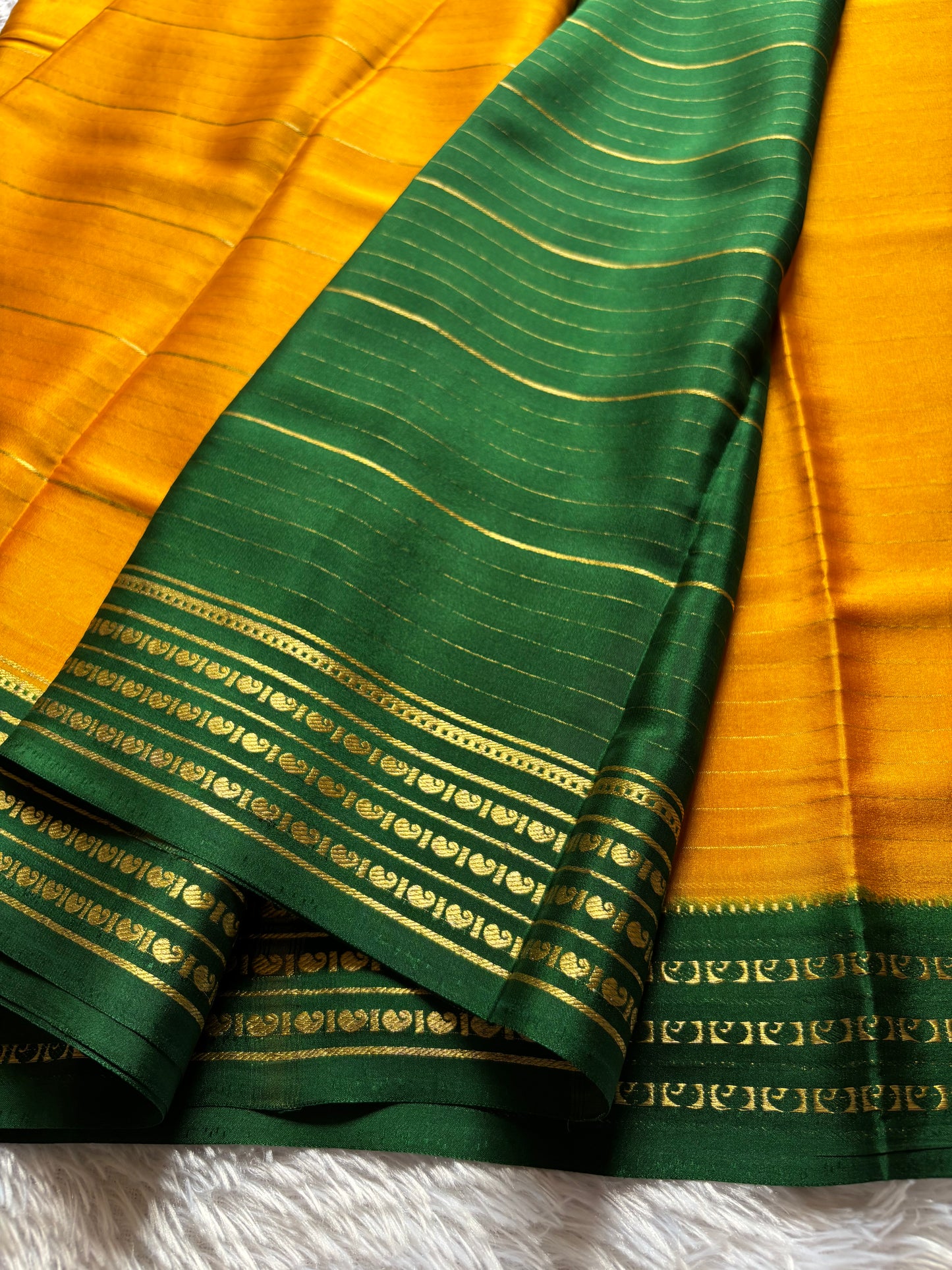 Meghana (2D) : Golden yellow-green