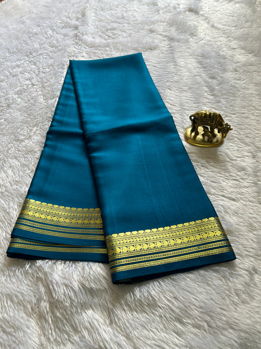 Swara : Solid Sapphire blue