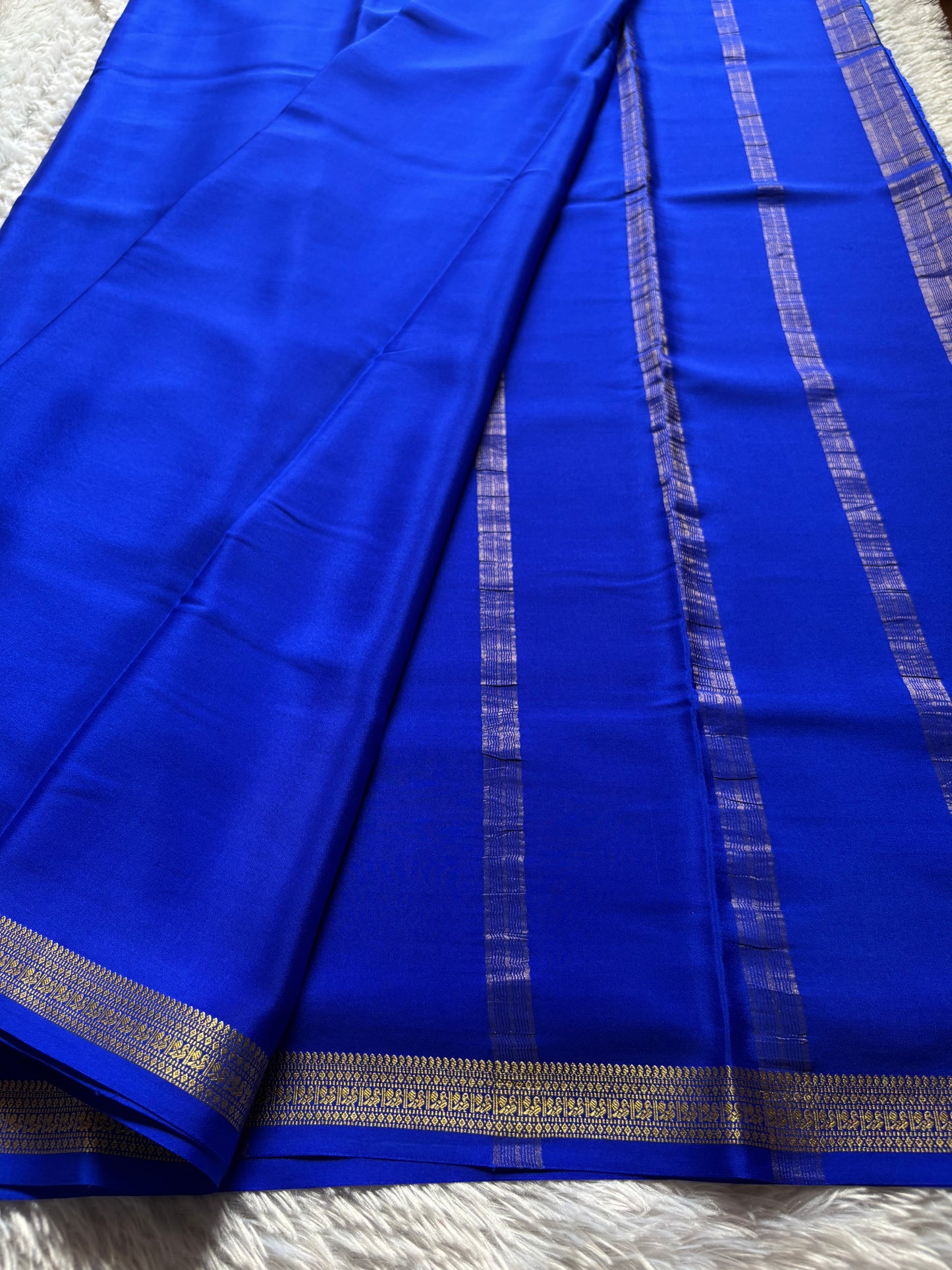 Harshini : Solid Royal blue