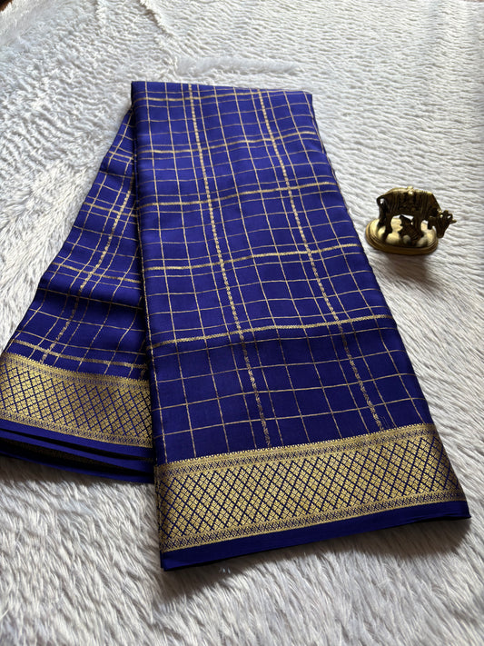 Sushma : Solid Dark blue