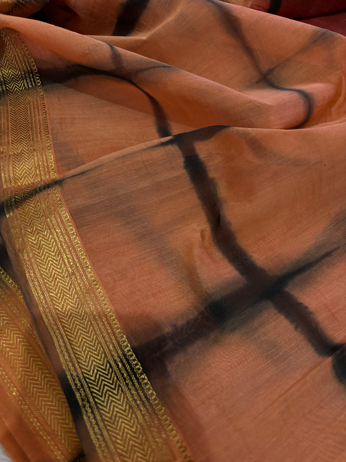 Maheshwari (2D) : Maroon-peach