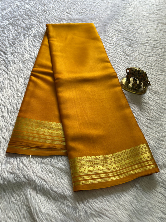 Swara : Solid Golden yellow