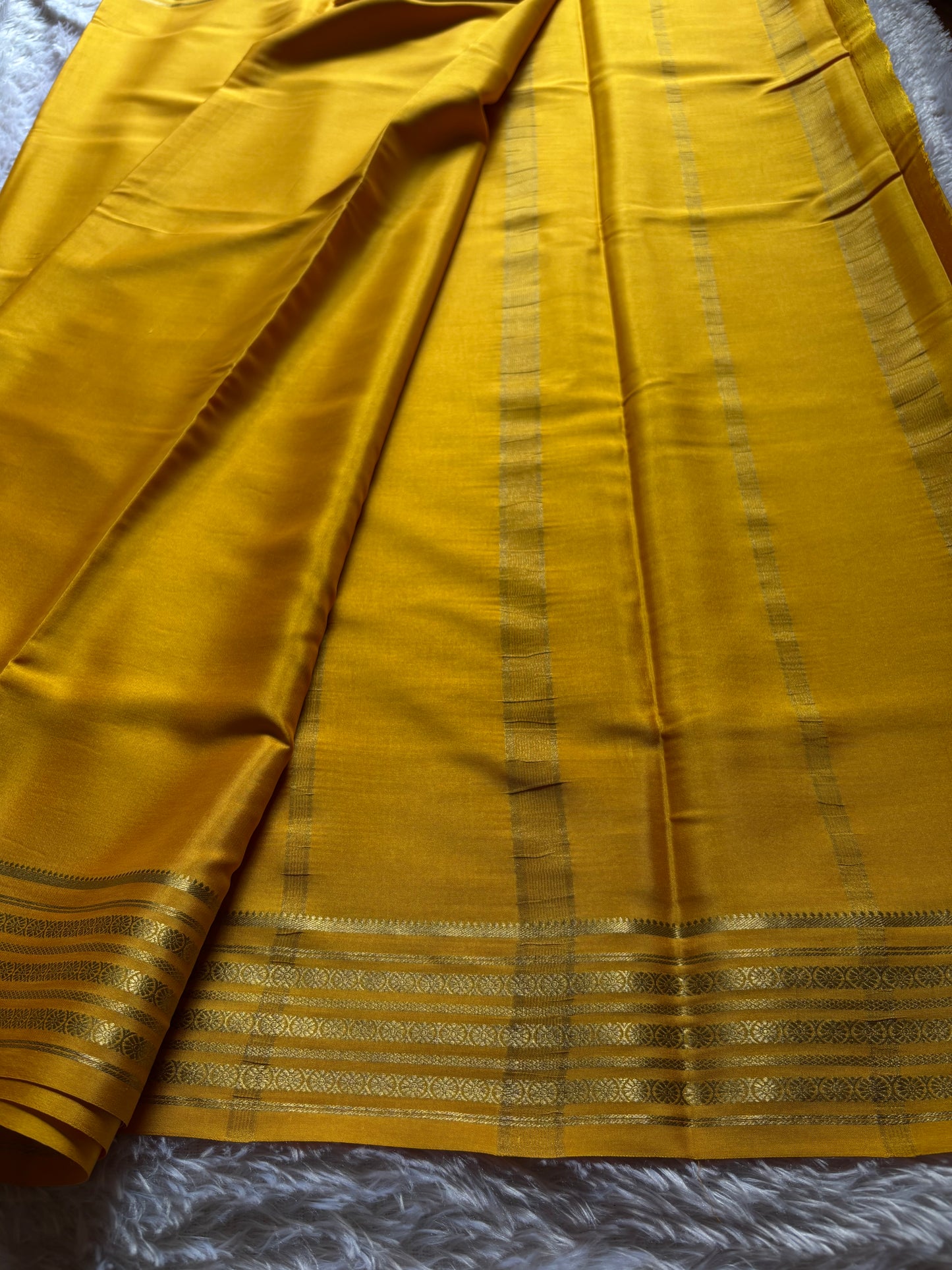 Pushpa : Solid Golden yellow