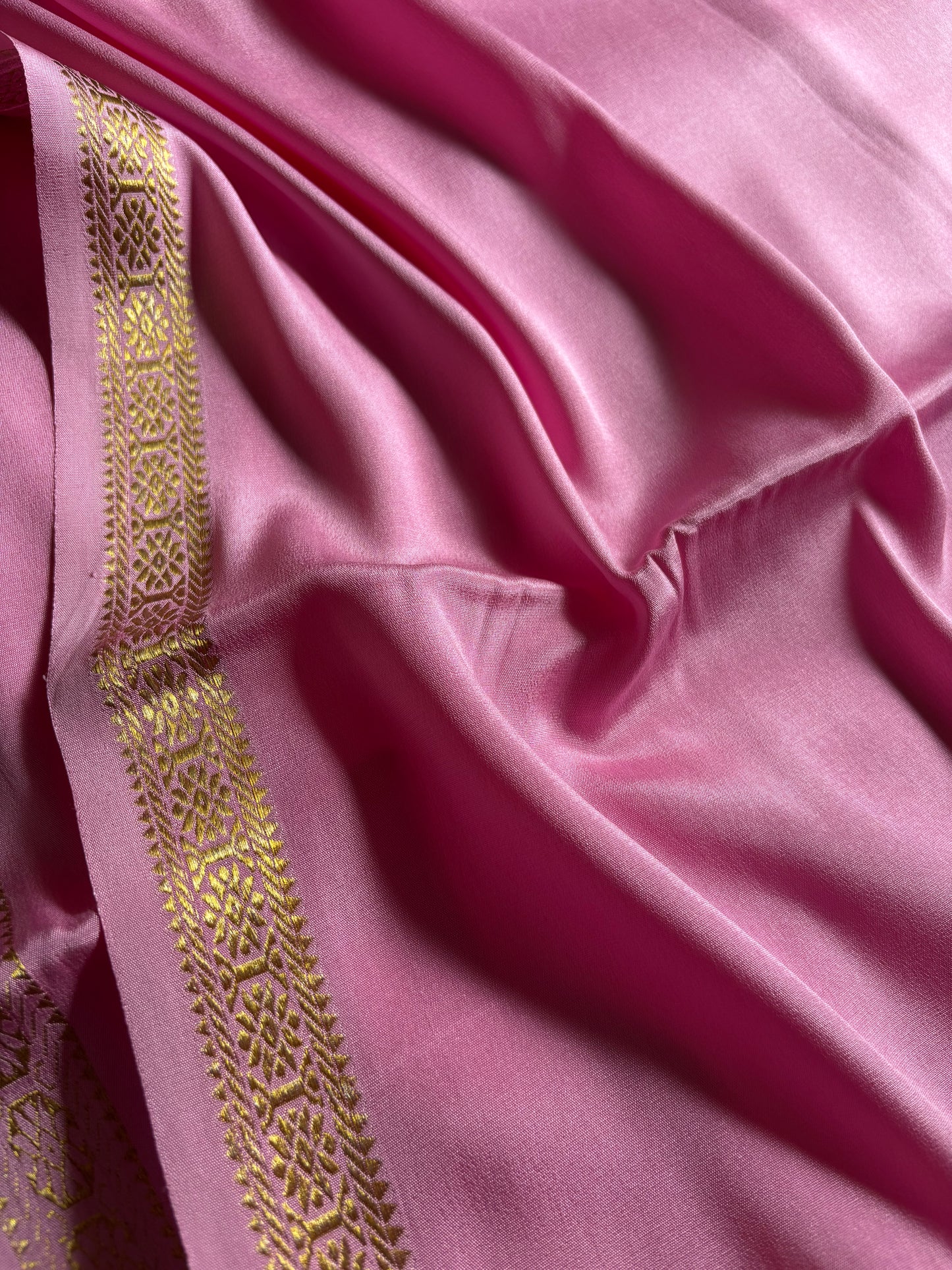 Rudrakshi : Solid Baby pink