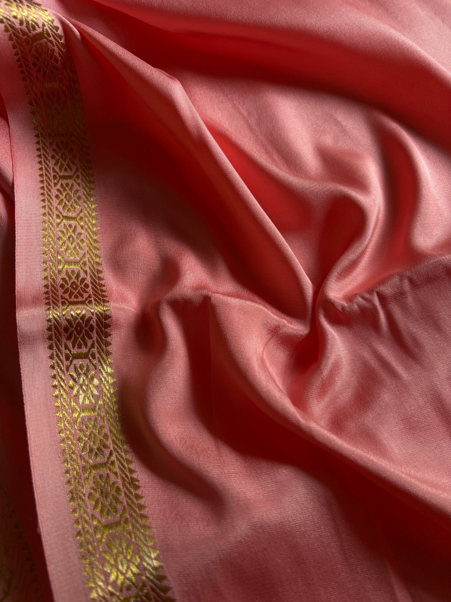 Rudrakshi : Solid Blush pink