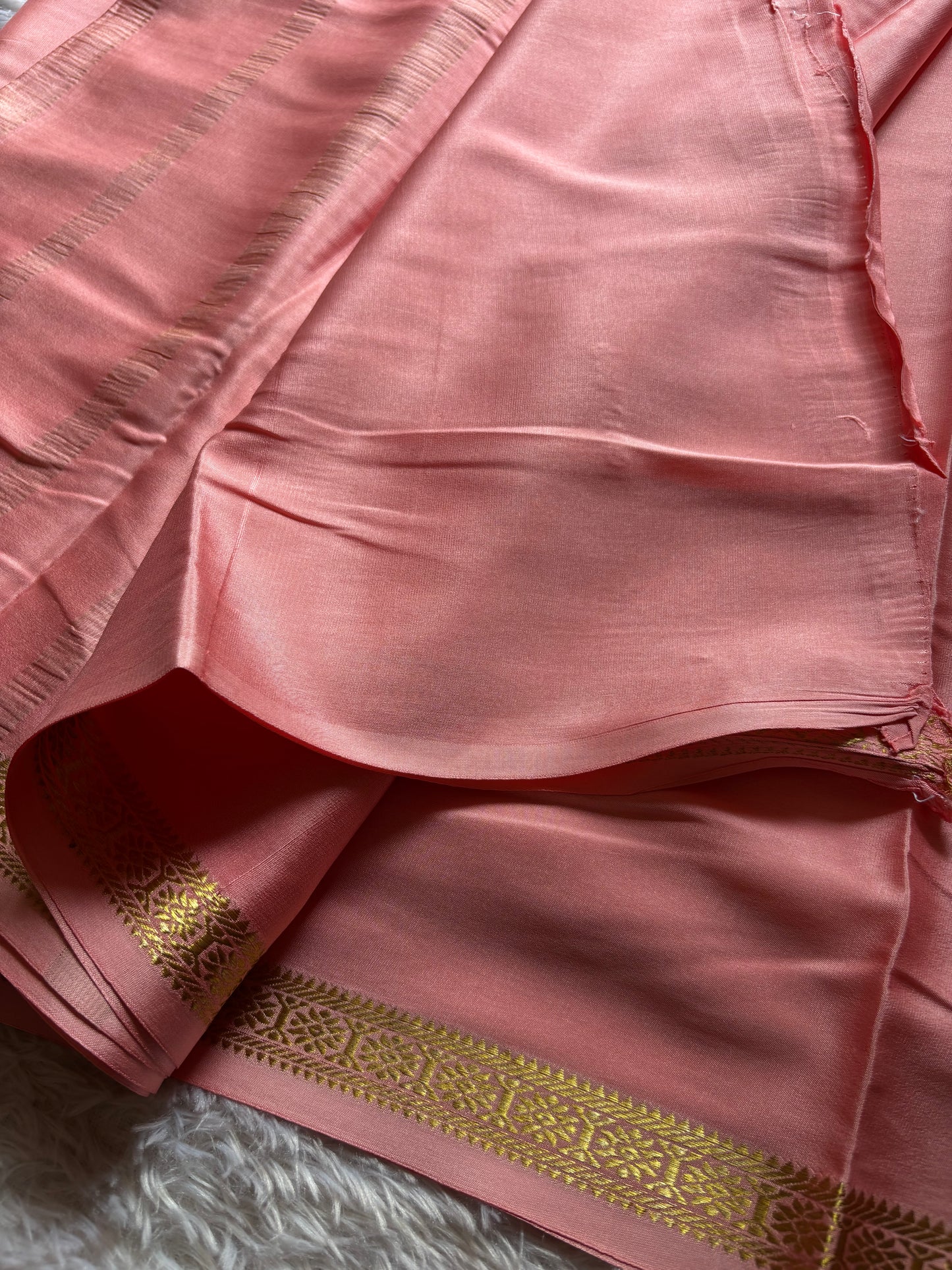 Rudrakshi : Solid Blush pink
