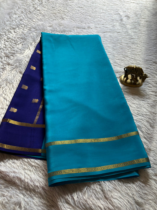 Padmini (2D) : Ananda blue-navy blue