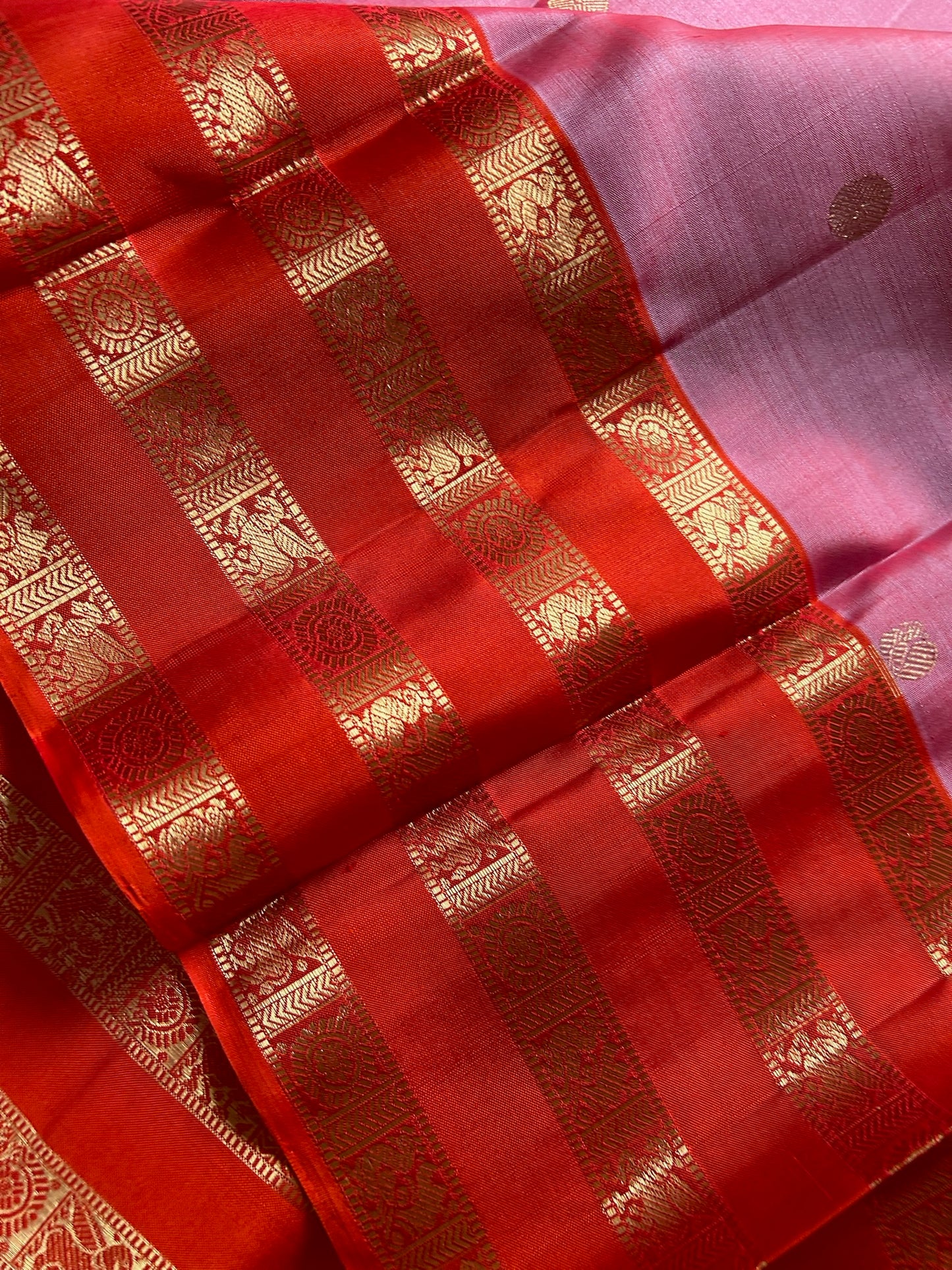 Kankana (2D) : Flamingo pink-dark orange