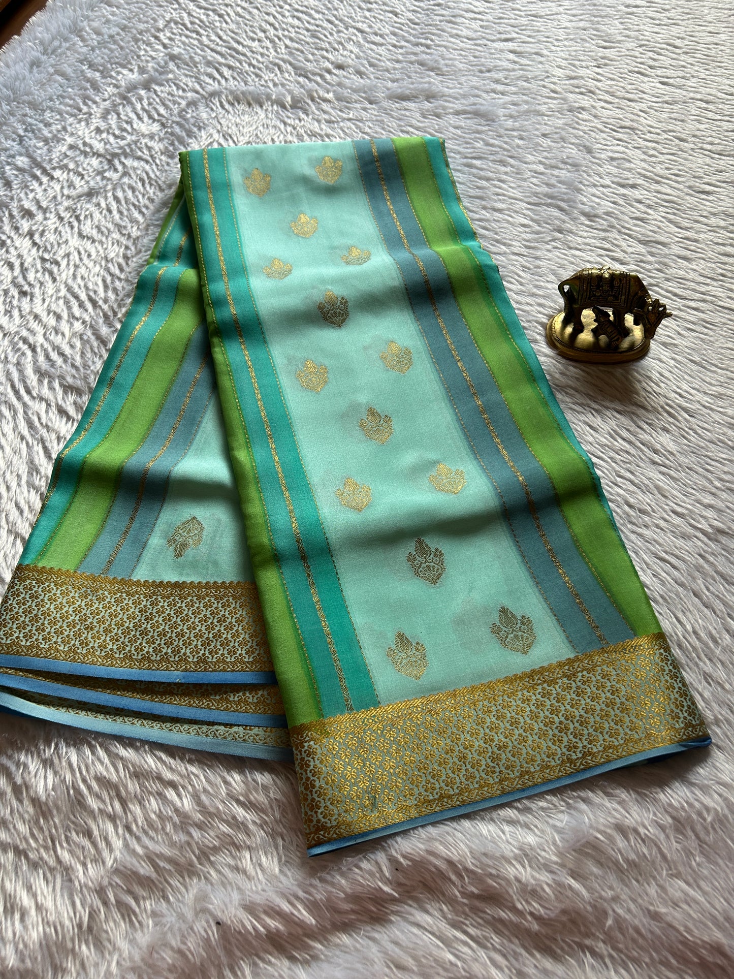 Nisha : Ombré Sky blue