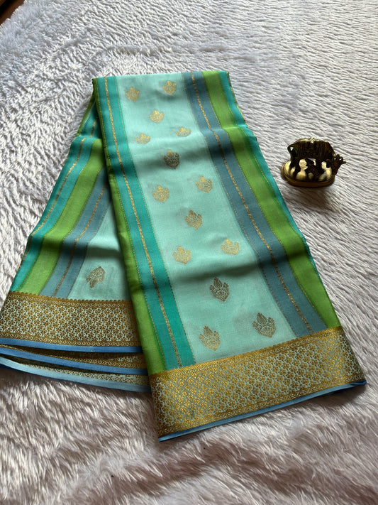 Nisha : Ombré Sky blue