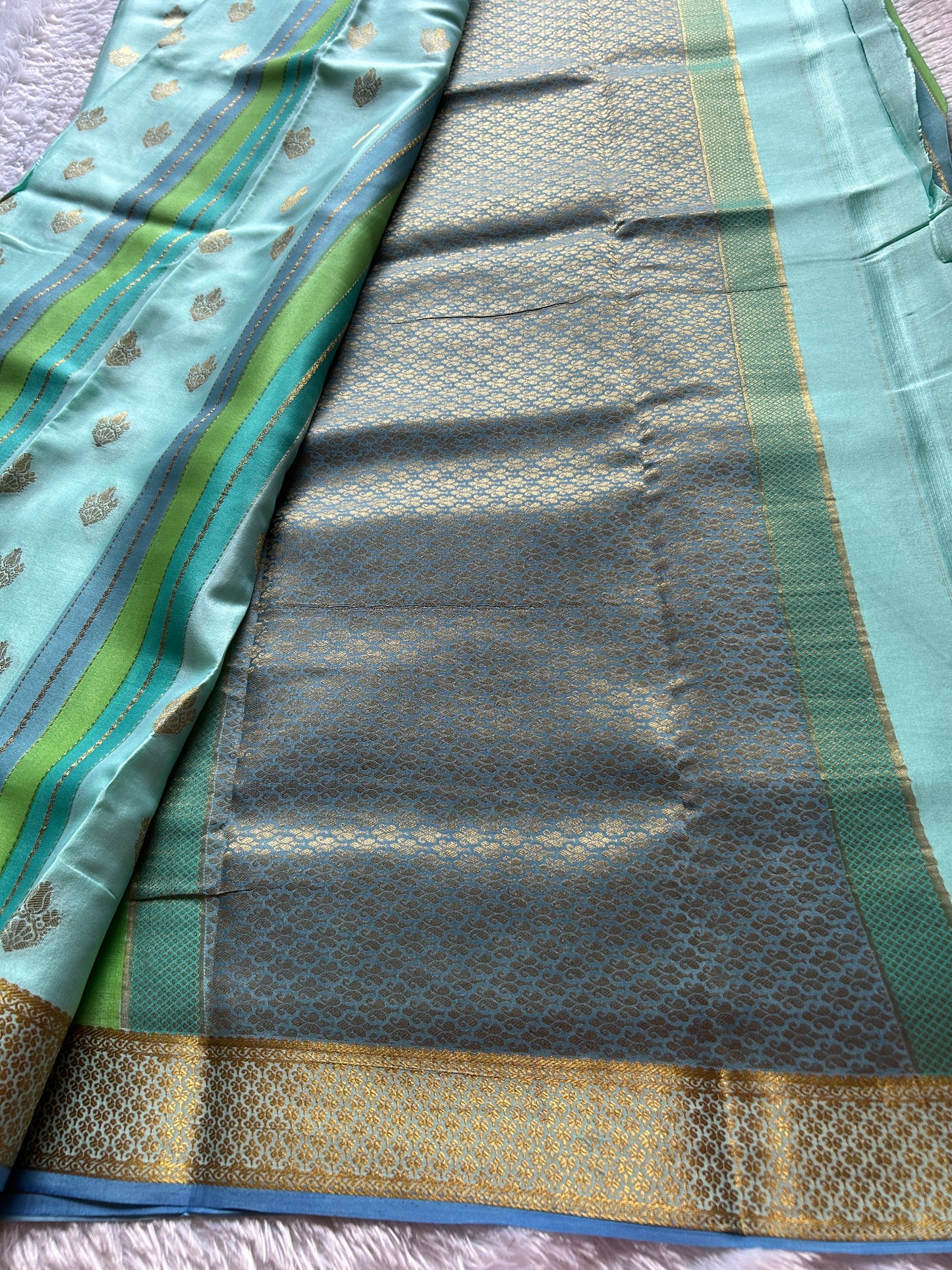 Nisha : Ombré Sky blue