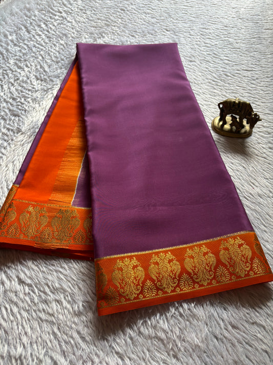 Veera (2D) : Mauve -orange