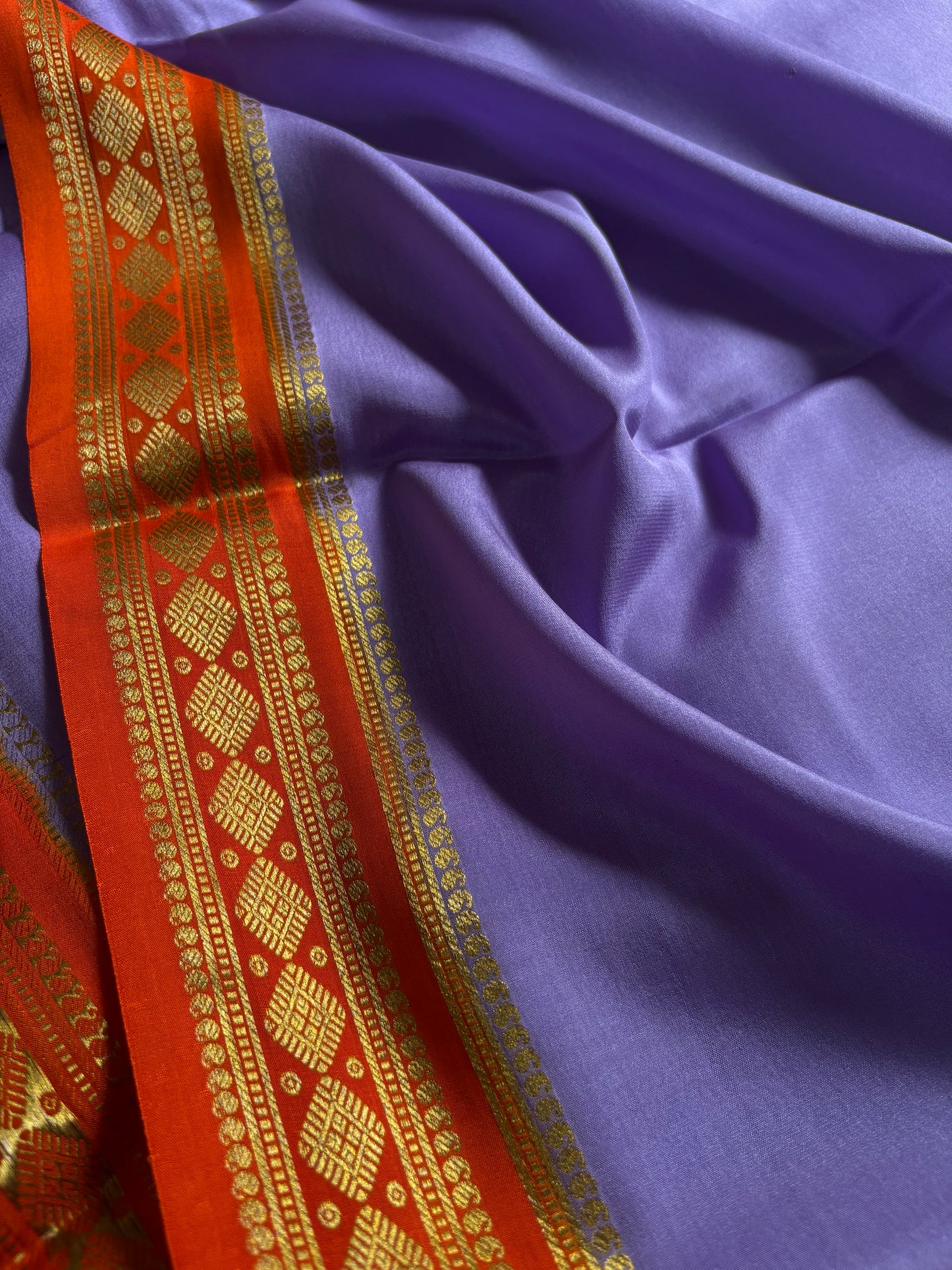 Saanvi (2D) : Lavender-orange