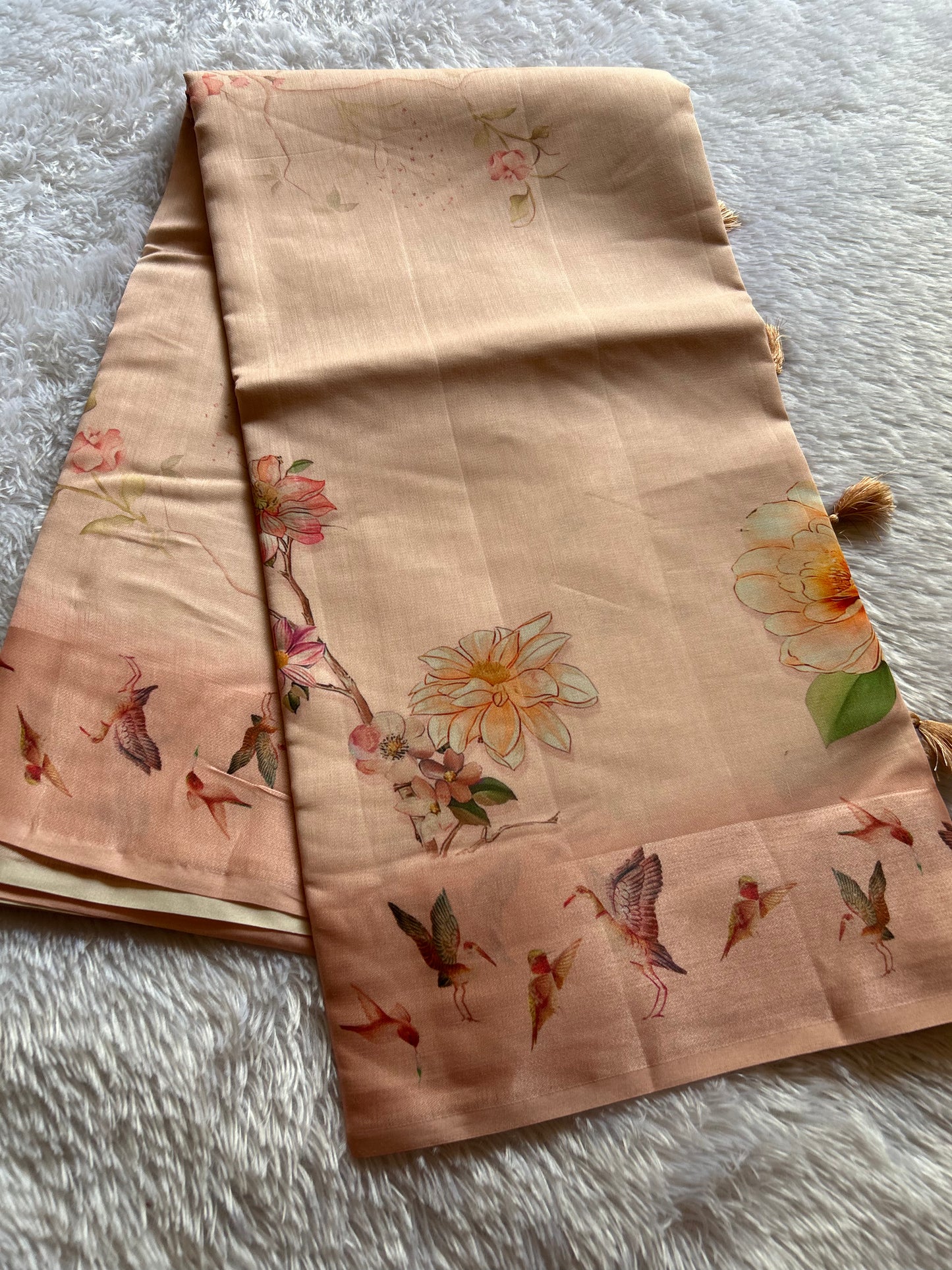 SS120 : Printed Light peach