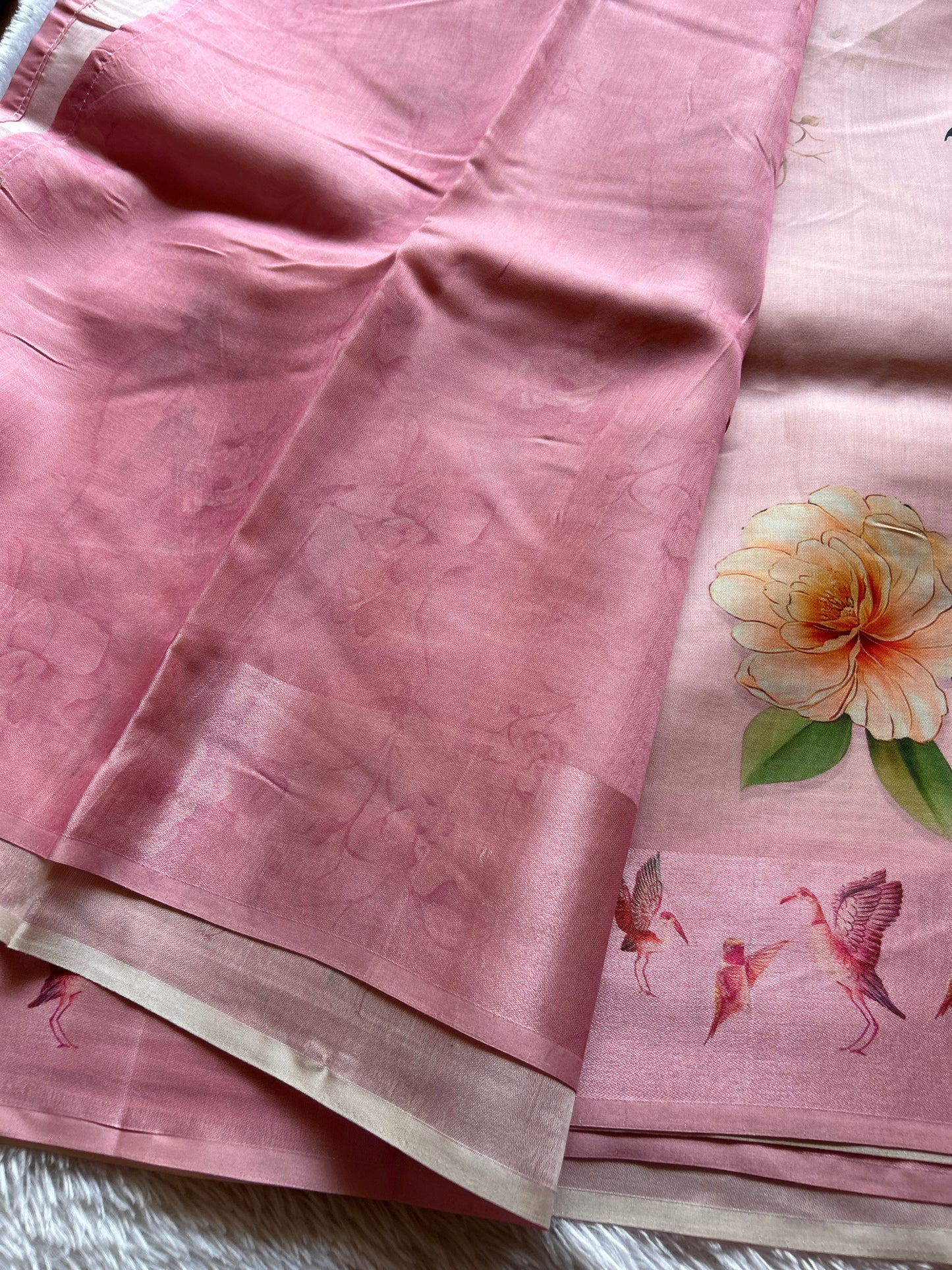 SS120 : Printed Baby pink