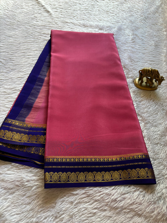 Rohini (2D) : Hot Pink-dark blue