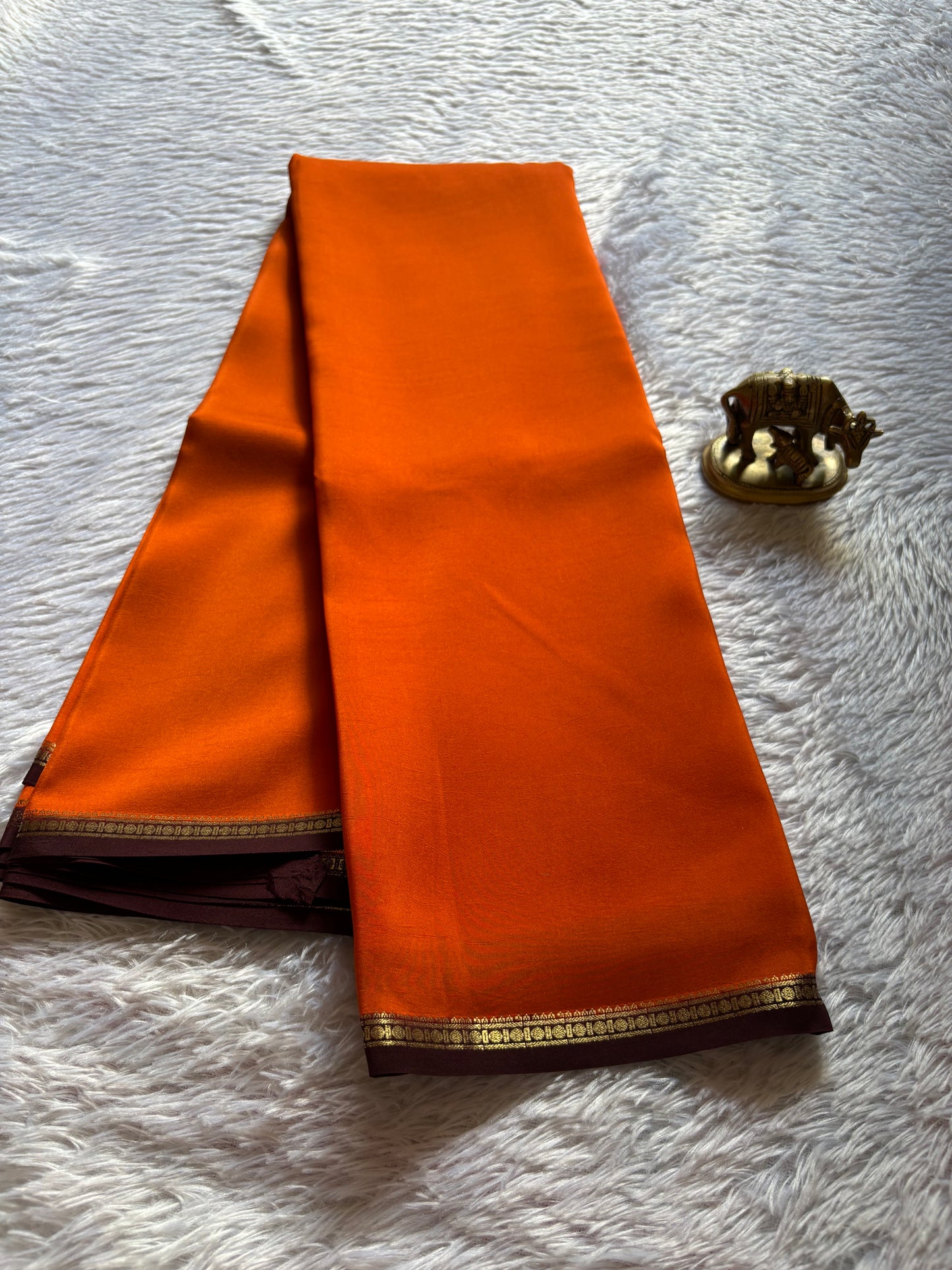 Sumukhi (2D) : Orange-chocolate brown