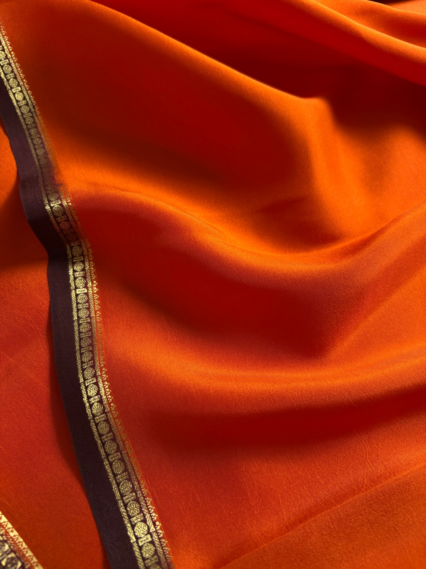 Sumukhi (2D) : Orange-chocolate brown