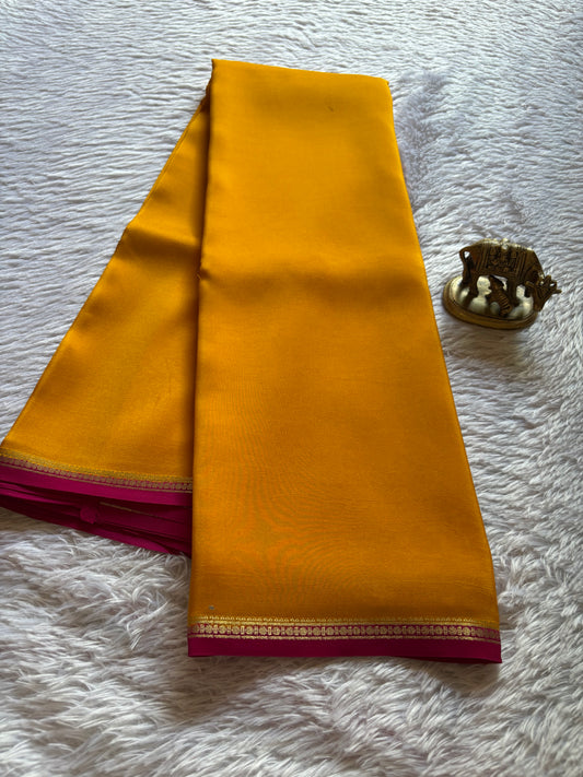 Sumukhi (2D) : Golden yellow-rani pink