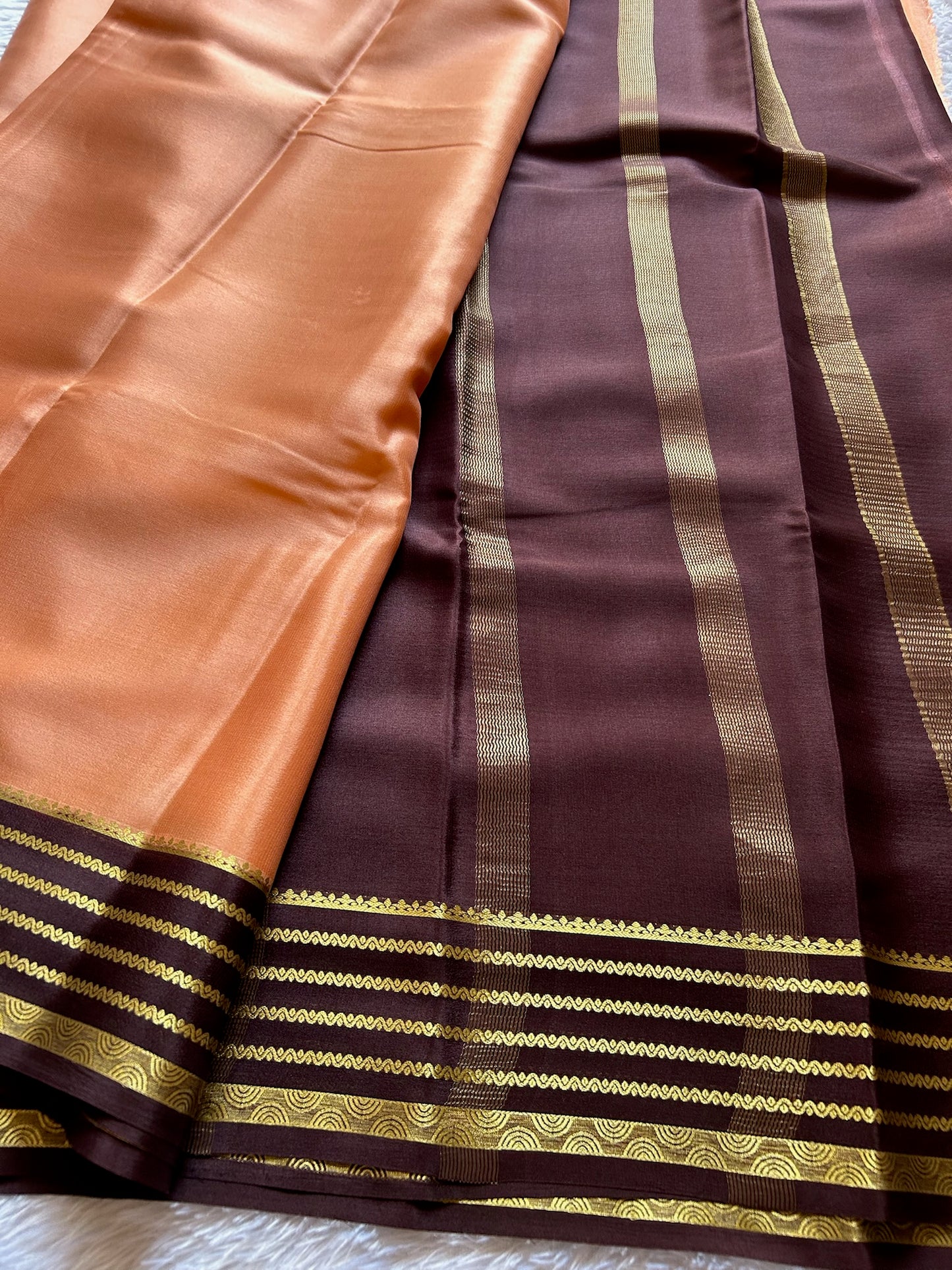 Rashmi (2D) : Light peach-chocolate brown