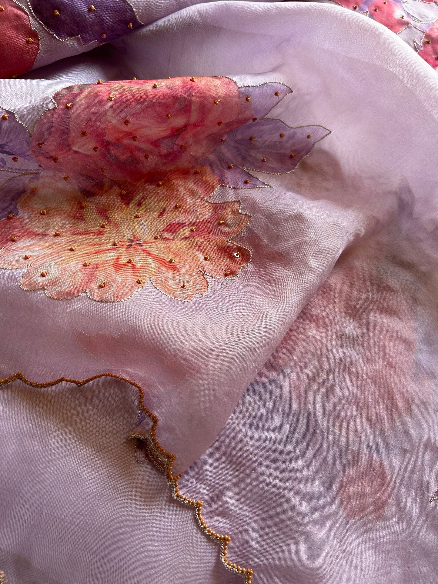 Khusboo : Printed Light lavender