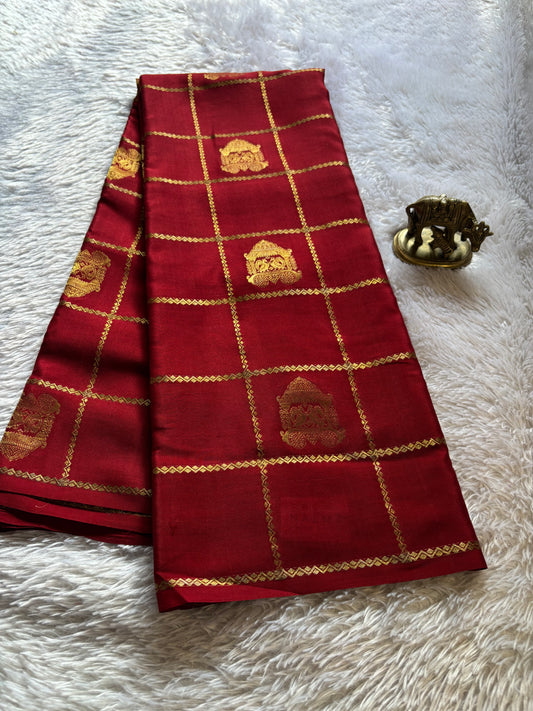 Ambari : Solid Dark red