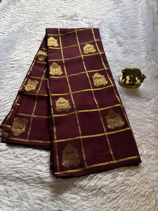 Ambari : Solid Chocolate brown