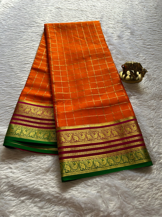 Tulasi (3D) : Orange-pink-green