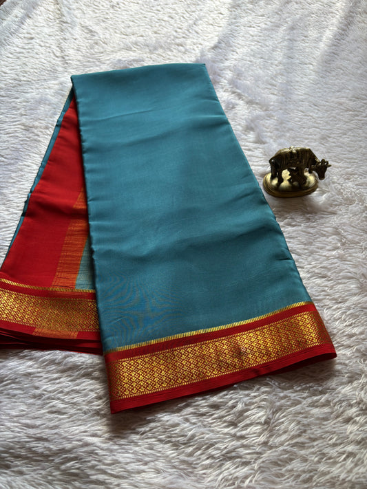 Sampoorna (2D) : Blueish grey-rust red