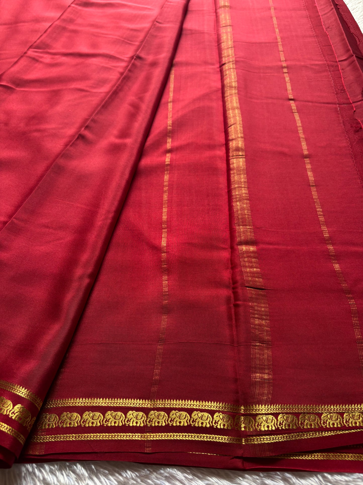 Anjana : Solid Maroon