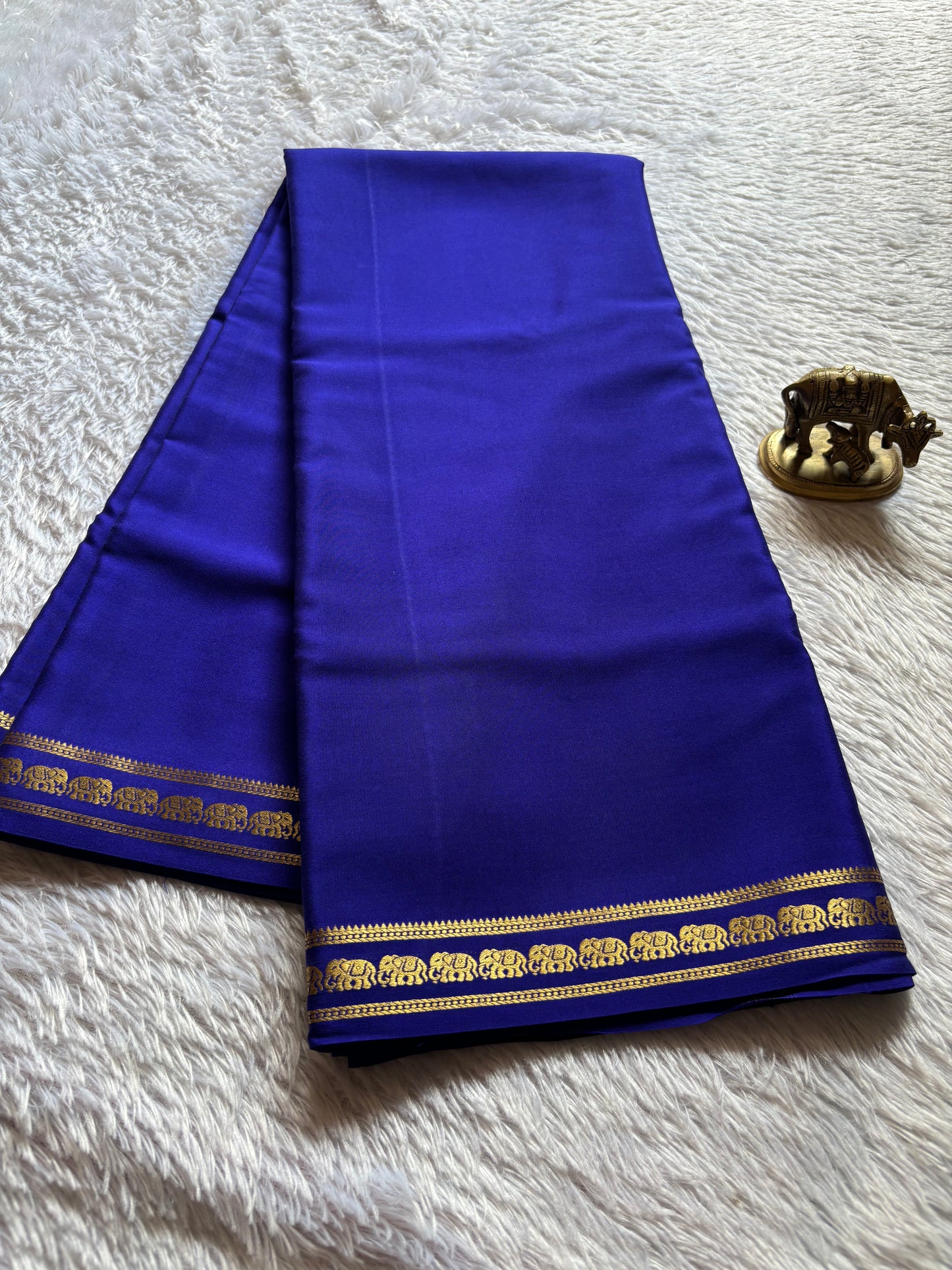 Anjana : Solid Dark blue