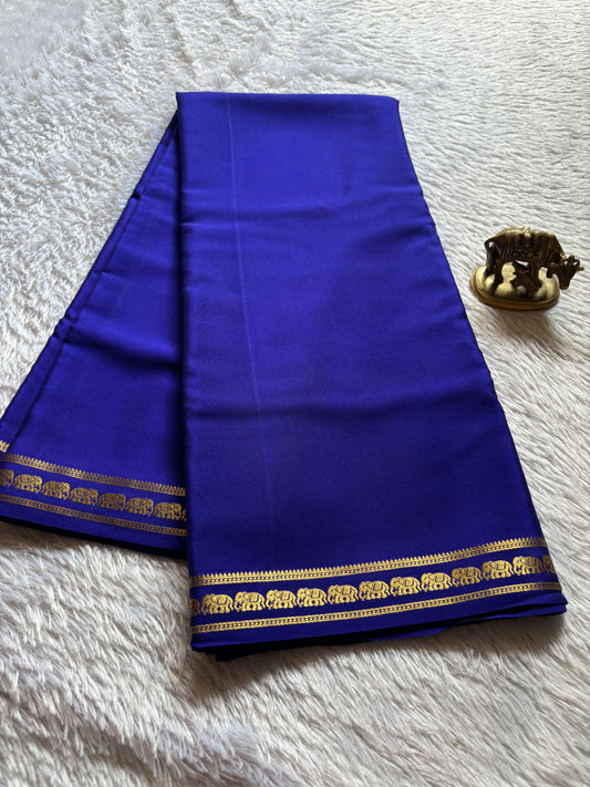 Anjana : Solid Dark blue