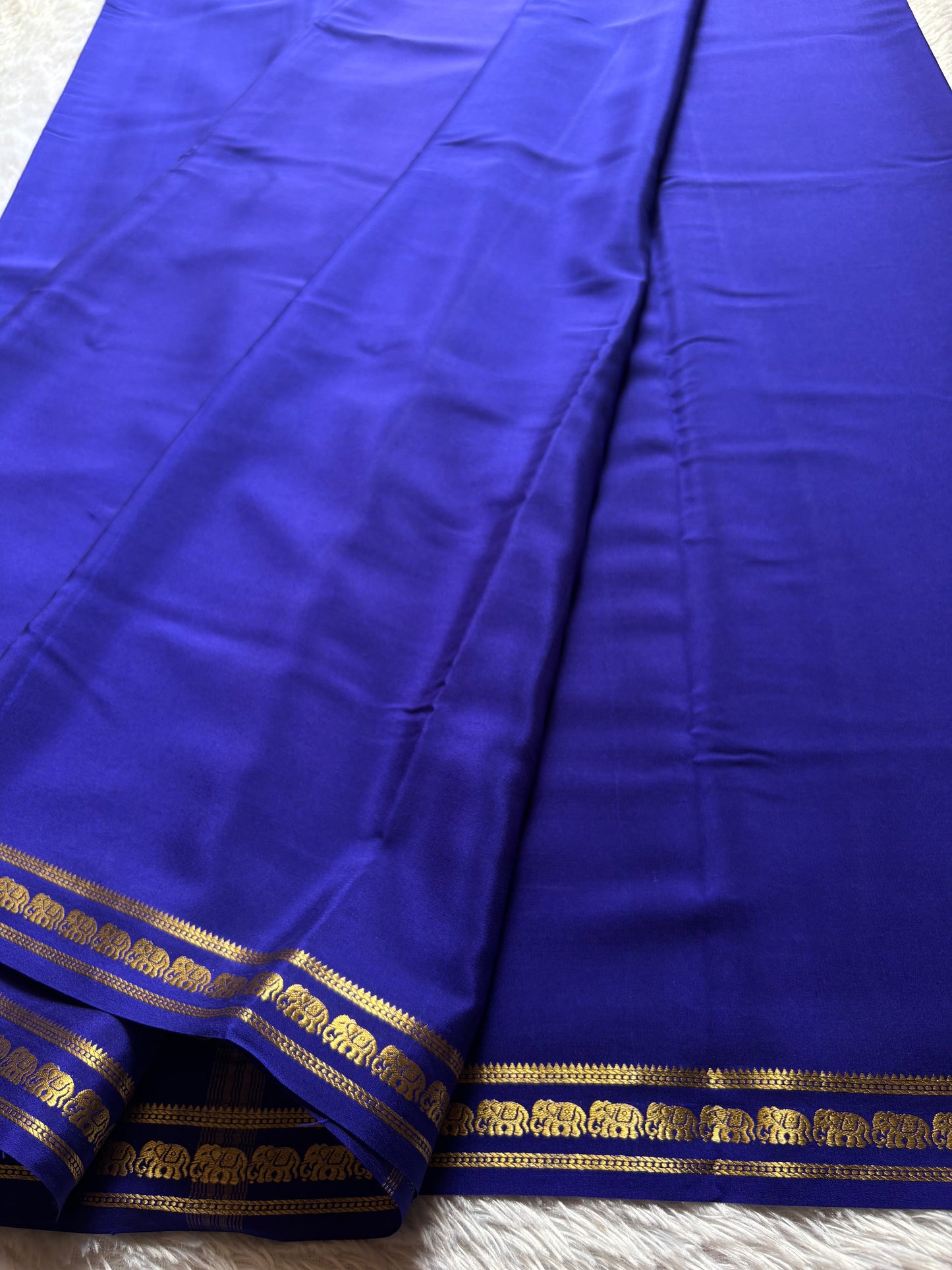 Anjana : Solid Dark blue