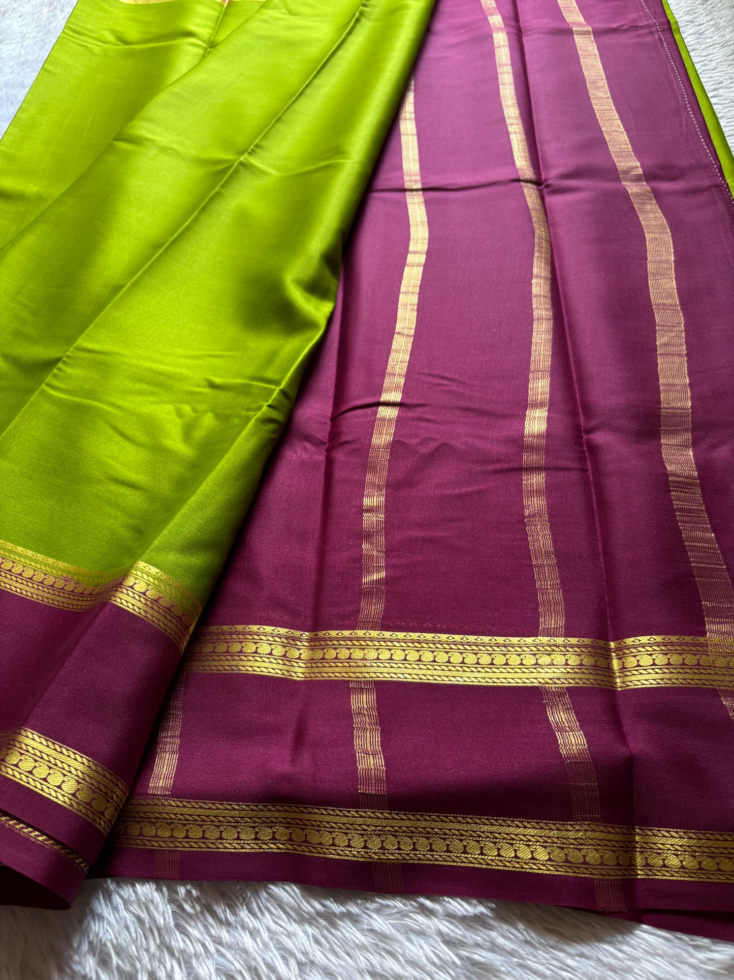 Malathi (2D) : Mehendi green-wine