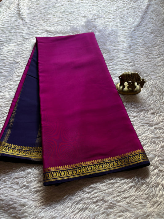 Jyothi (2D) : Magenta-navy blue