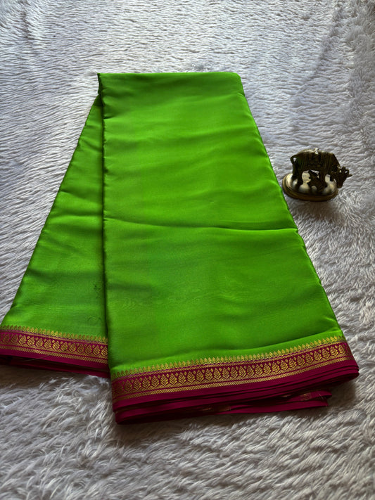 Jyothi (2D) : Parrot green-rani pink
