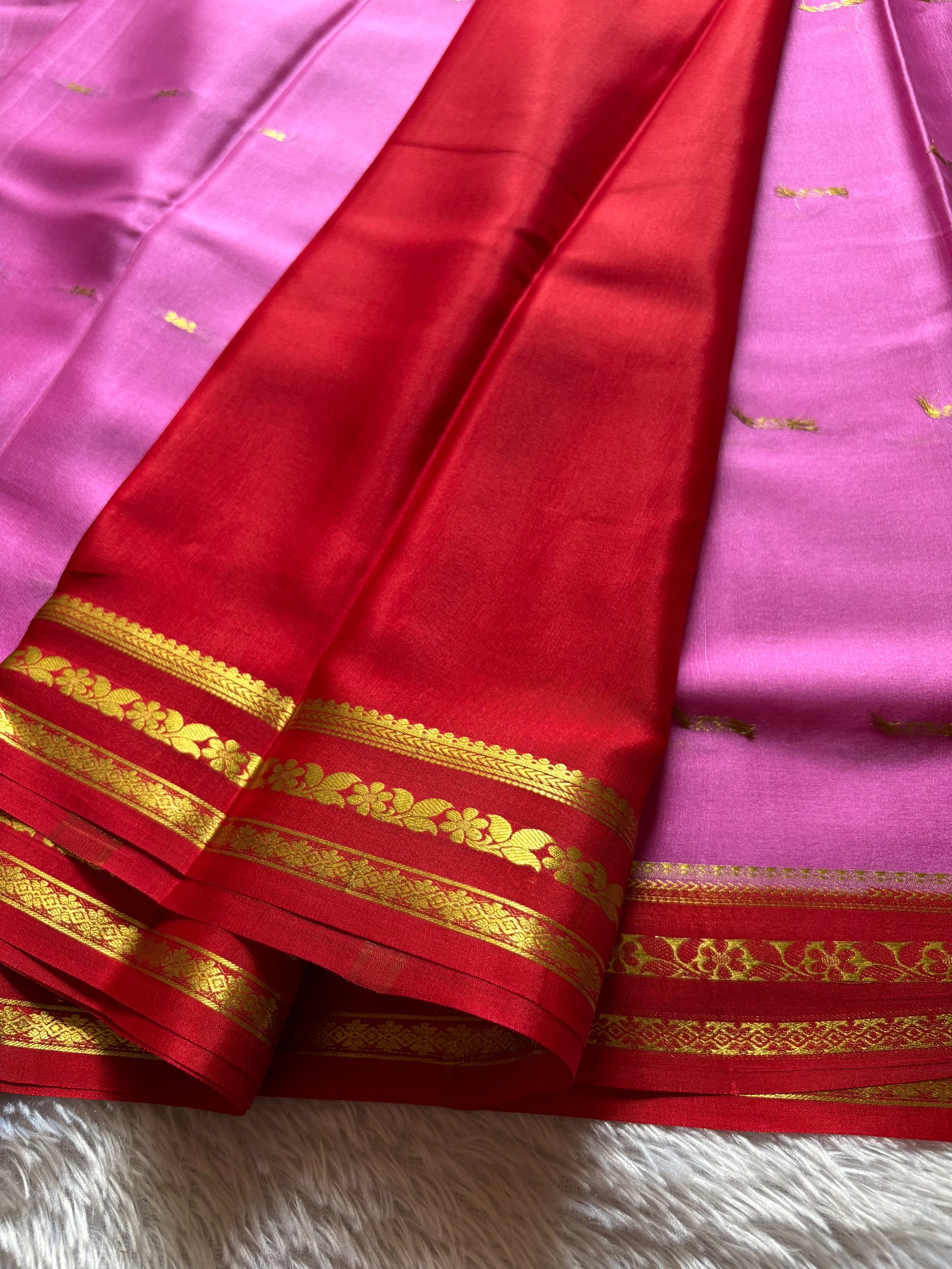 Anjali (2D) : Rose pink-red